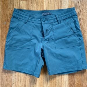 Sage Green 6” Inseam Prana Shorts